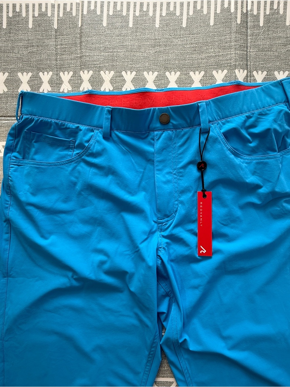Redvanly Kent Pull-On Pants Malibu Blue - Picture 3 of 7